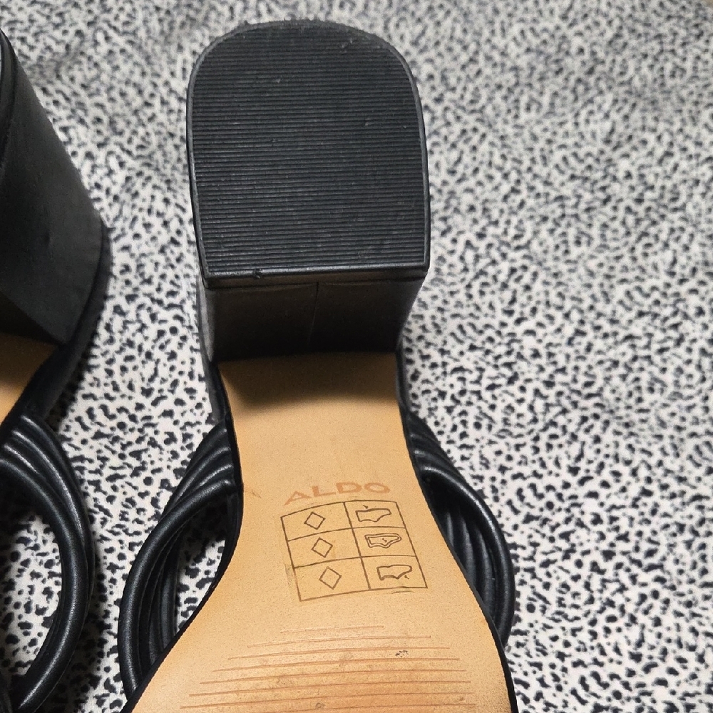 ALDO Women’s Mules Heels Agraliclya Slip On Sandals Size 9 - Picture 11 of 11